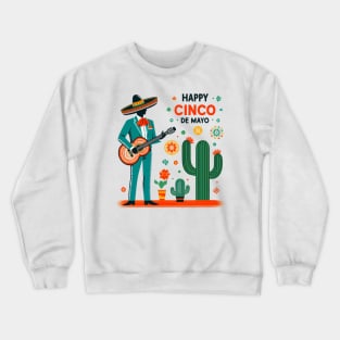 Cinco de mayo mariachi Crewneck Sweatshirt